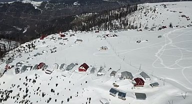 Türkiye'nin en yüksek kar kalınlığı Düzce'de ölçüldü