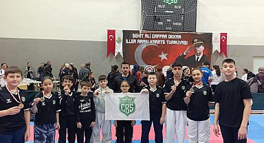 Turnuvadan madalya ile döndüler