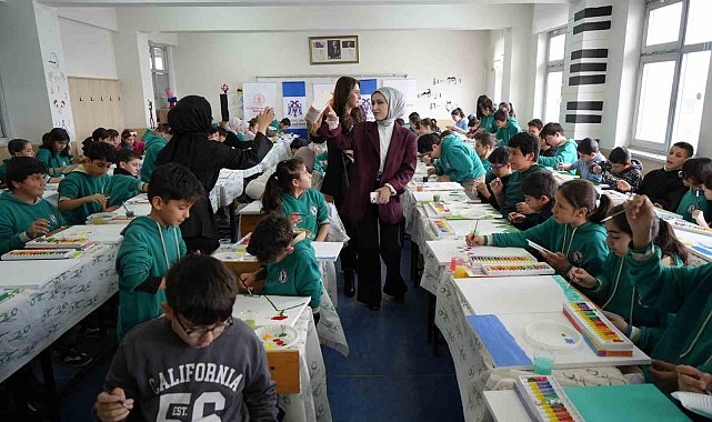 Tuval başında umut: Erzincanlı çocuklar sanatla buluştu