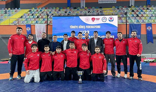 U23 Grekoromen Güreş Türkiye Şampiyonası sona erdi