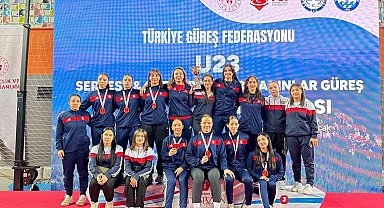 U23 Türkiye Kadınlar Güreş Şampiyonası sona erdi