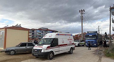 Üç tekerlekli elektrikli bisiklet devrildi: 1 yaralı