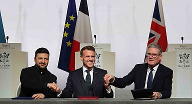 Ukrayna, İngiltere ve Fransa arasında Ukrayna'ya çok uluslu güç göndermeye yönelik niyet beyanı