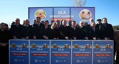 Ula Gündüz Bakımevinin temeli atıldı