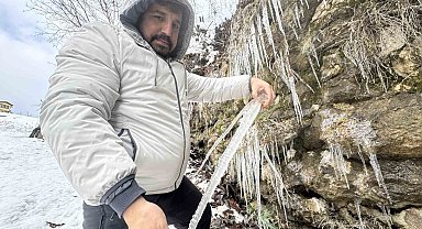 UNESCO kenti Safranbolu'da buzdan görsel şölen