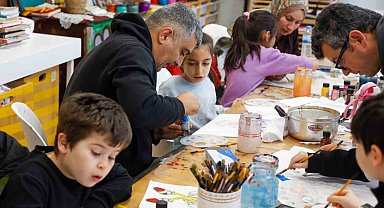 Uşak Belediyesi sömestr tatilinde çocukları çeşitli etkinliklerle yalnız bırakmadı