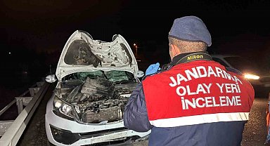 Uşak'ta cipin çarptığı yaya hayatını kaybetti