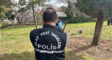 Uşak'ta parkta erkek cesedi bulundu