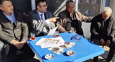 Uşak'ta tarım teşkilatı çiftçilerle bir araya geldi