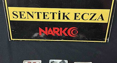 Üzerinden 36 adet uyuşturucu hap çıkan şüpheli gözaltına alındı