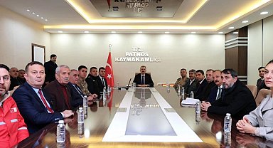 Vali Bozkurt, Patnos'ta incelemelerde bulundu