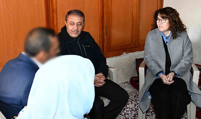 Vali Şıldak umuda kapı açanları evlerinde ziyaret etti