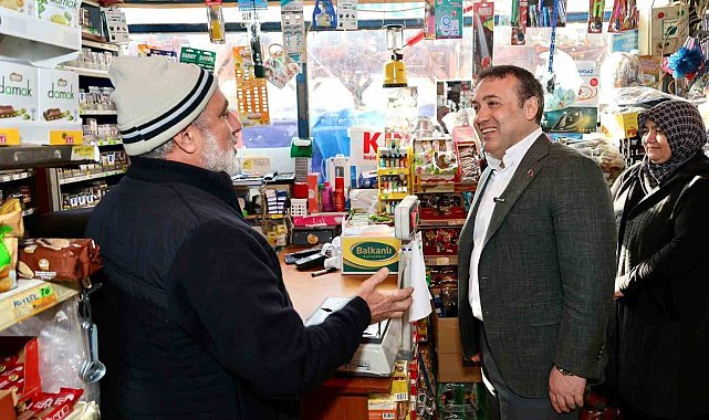 Vali Sözer İnhisar 'da esnaf ve vatandaşlarla buluştu