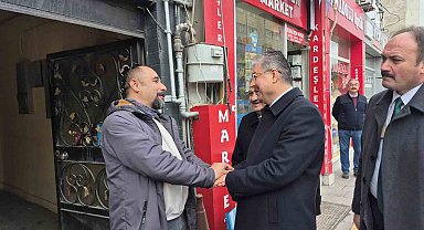 Vali Yılmaz'dan esnaf ziyareti