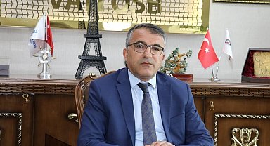 Van OSB Başkanı Aslan: "Üretim ve istihdamı büyütmeye kararlıyız"