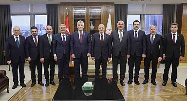 Van TSO heyeti Ticaret Bakanı ile görüştü