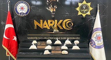 Van'da 10 kilo 720 gram uyuşturucu madde ele geçirildi