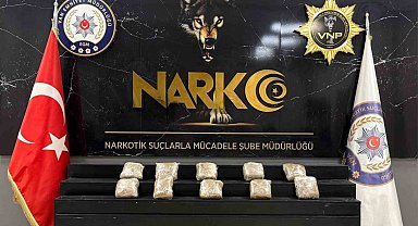 Van'da 13 kilo metamfetamin ele geçirildi