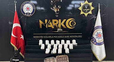 Van'da 22 kilo 540 gram metamfetamin ele geçirildi