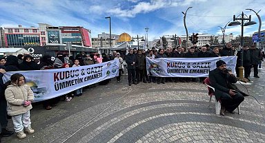 Van'da "Dünya Kudüs Haftası" dolayısıyla basın açıklaması yapıldı
