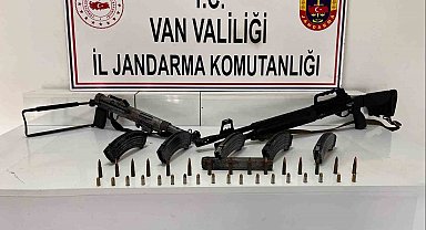 Van'da silah ve mühimmat ele geçirildi