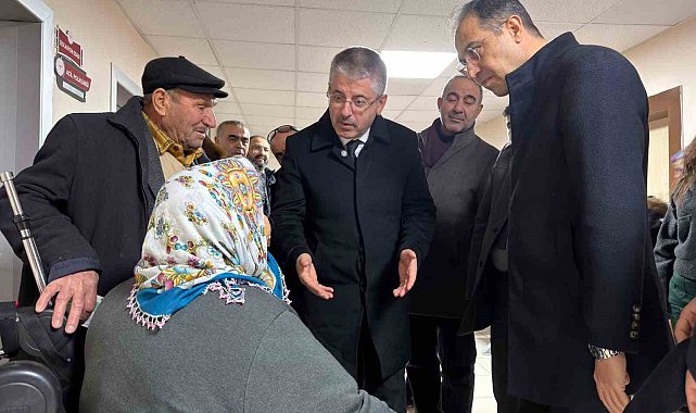 Vekil Çopuroğlu, İncesu'daki sağlık hizmetlerini inceledi