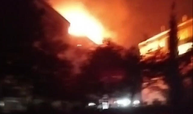 Yalova'da çatı katında mangal keyfi yangınla bitti