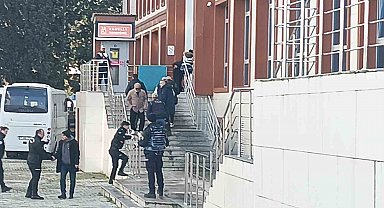 Yalova'da DEAŞ operasyonunda yakalanan 25 şüpheli adliyeye sevk edildi