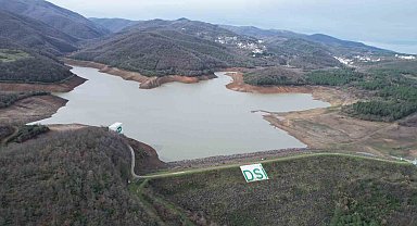 Yalova'nın içme suyu barajında doluluk oranı yüzde 30'a çıktı