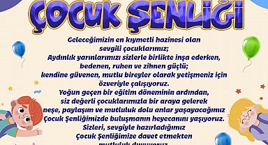 Yarıyıl şenliği ile Beyağaçlı çocuklar eğlenceye doyacak