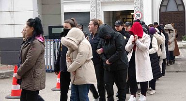 Yasa dışı bahis operasyonunda gözaltına alınan 61 şüpheli adliyeye sevk edildi