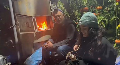 Yeni yıla 'don' nöbetiyle girdiler