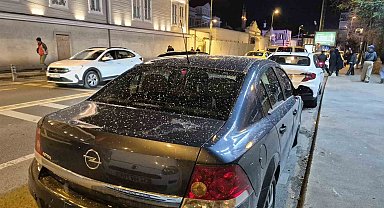 Yeni yılda Ortaköy'de kar yağışı başladı