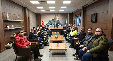 Yılmaz'dan kar mesaisine anlamlı teşekkür