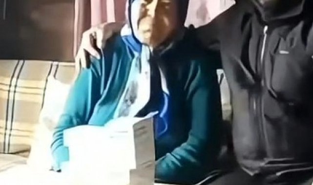 Yolu kapanan köydeki hastanın ilaçları için ekipler seferber oldu