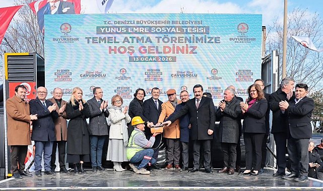 Yunus Emre Sosyal Tesisinin temeli törenle atıldı