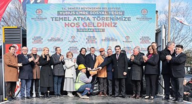 Yunus Emre Sosyal Tesisinin temeli törenle atıldı