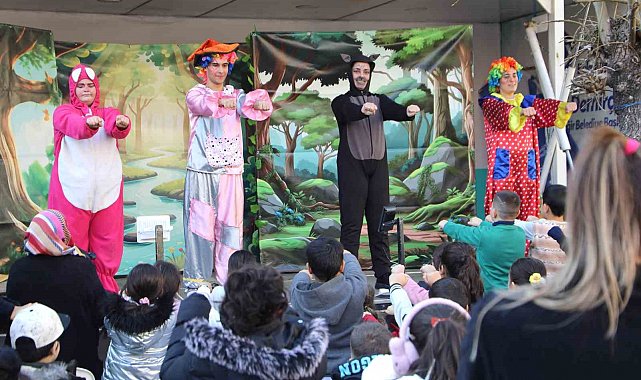 Yüreğir'de ara tatil çocuk şenliğiyle renklendi