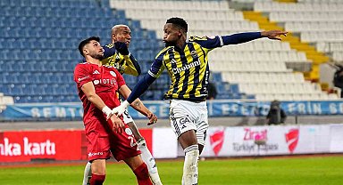 Ziraat Türkiye Kupası: Beyoğlu Yeni Çarşı: 0 - Fenerbahçe: 1