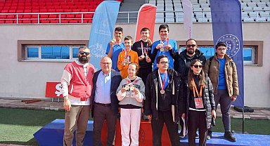 'Okul Sporları Özel Sporcular Gençler ve Yıldızlar Atletizm Müsabakaları' tamamlandı