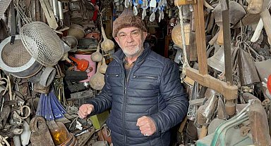 47 yıllık tutku servete dönüştü: antika dükkânında adım atacak yer yok