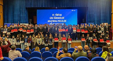 57. Lise Öğrencileri Araştırma Projeleri Bölge Yarışması'nda kazananlar belli oldu