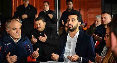 6 Şubat depremlerinde hayatını kaybedenler Tuzla'da dualarla anıldı