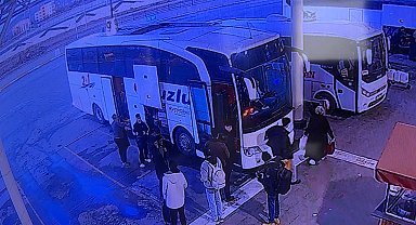 8 kişinin hayatını kaybettiği kazaya karışan otobüs Isparta'dan son kez yolcu alırken görüntülendi
