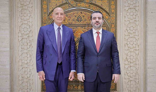 ABD'li Özel Temsilci Barrack, Suriye Dışişleri Bakanı Şeybani ile görüştü