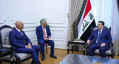 ABD'li Özel Temsilcisi Barrack, Irak Başbakanı Sudani ile bir araya geldi