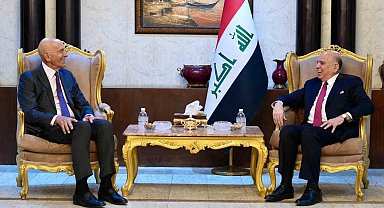 ABD'nin Suriye Özel Temsilcisi Barrack, Irak Dışişleri Bakanı Hüseyin ile görüştü