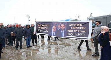 Adalet Bakanı Akın Gürlek, memleketi Nevşehir'de davul zurnayla karşılandı