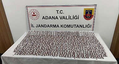 Adana'da 5 bin sentetik ecza ele geçirildi: 2 tutuklama