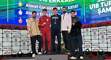 Adil Sani Konukoğlu Spor Lisesi sporcularından üç Türkiye şampiyonluğu